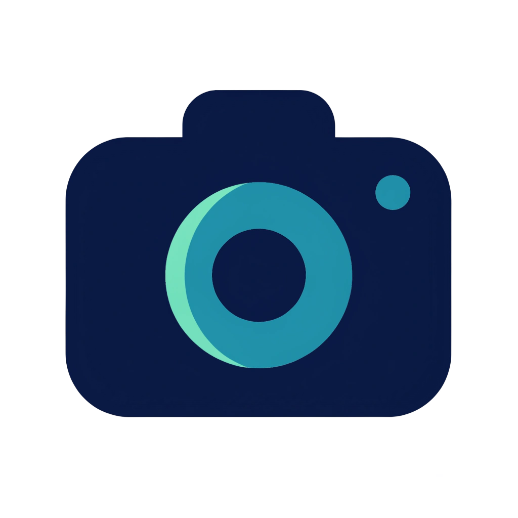 Icono de cámara para sorteo de sesión de fotos